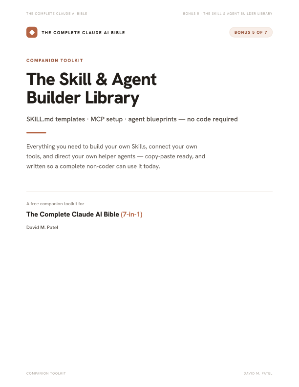 The Skill & Agent Builder Library